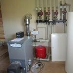 Hot water supply in the house (DHW)