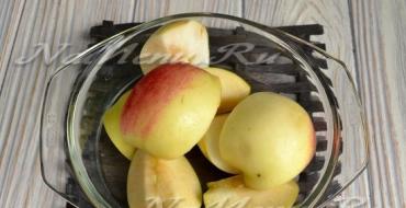 Step-by-step photo recipe for preparing apple sauce for meat for the winter for long-term storage at home Tkemali from plums with apple step-by-step recipe