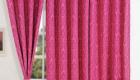 Pink curtains - a gentle combination in the interior (90 photos) Curtains for a white-pink room