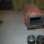DIY gas potbelly stove: a stove in a few hours